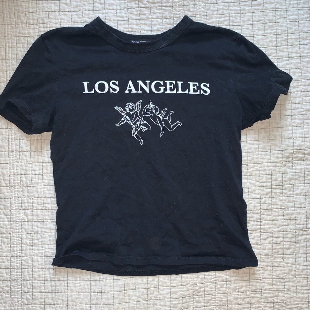 Zara Los Angelos Crop Top